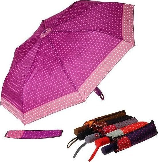 Adar Parasol składany w kropki 570108 mix cena za 1szt