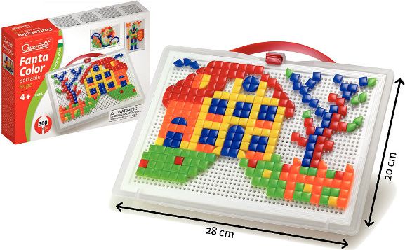 Quercetti FANTACOLOR MOZAIKA 300 szt. (0954)