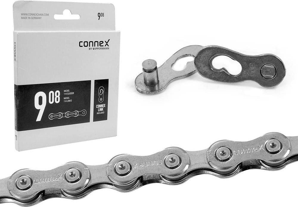 Connex Łańcuch Connex 908 9-rzędowy niklowany uniwersalny