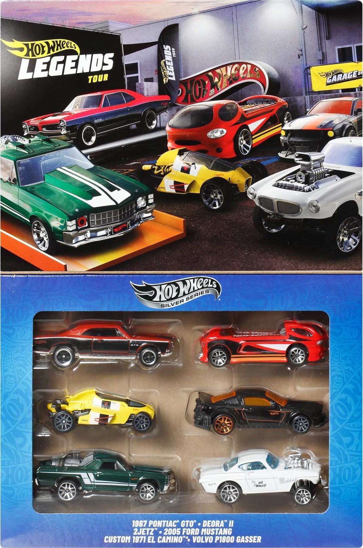 Mattel Zestaw Hot Wheels Legends 6 samochodów JBY78