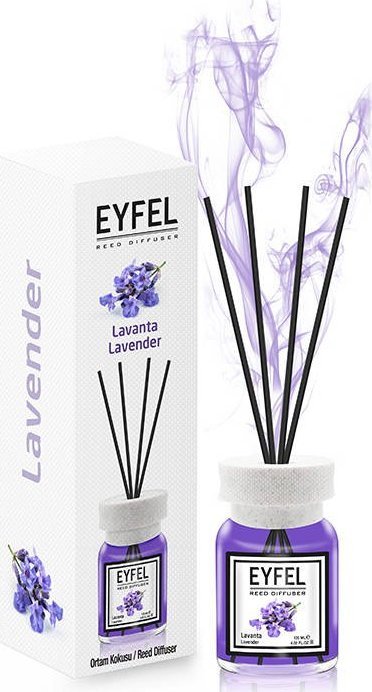 ART.ROZNE EYFEL Dyfuzor zapachowy z patyczkami - Lawenda 110ml