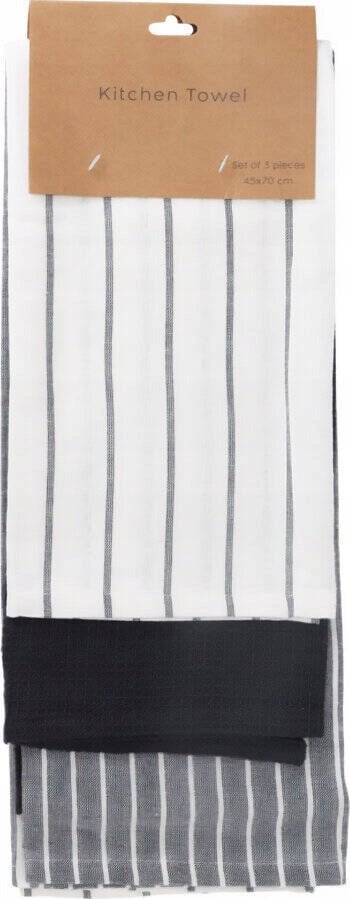 Bawełniane ścierki kuchenne, 3 szt., 70 x 45 cm