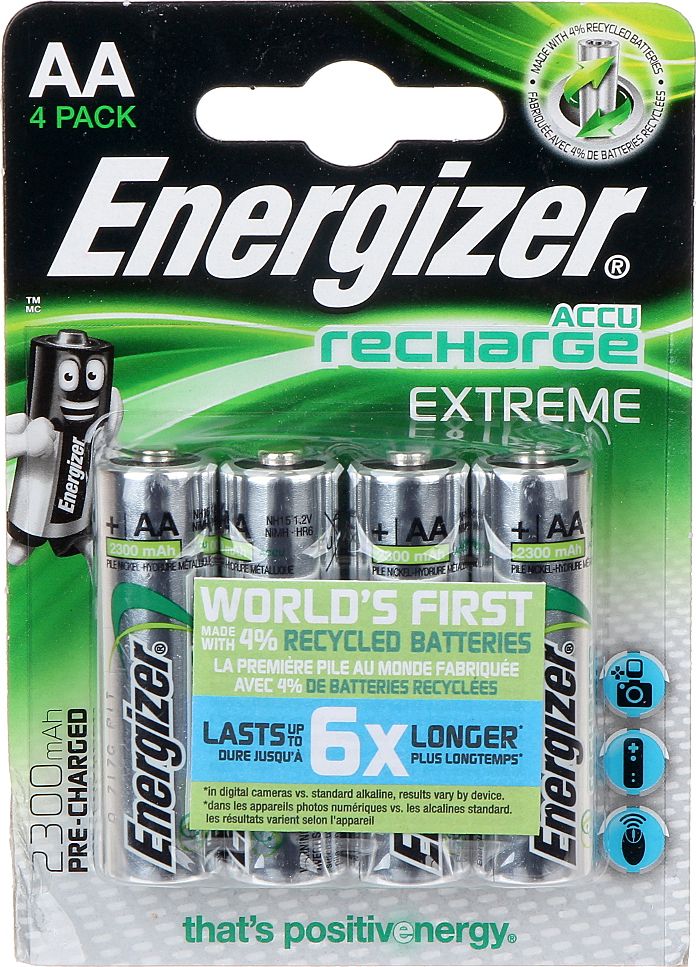 Energizer Akumulator AA / R6 2300mAh 4 szt.