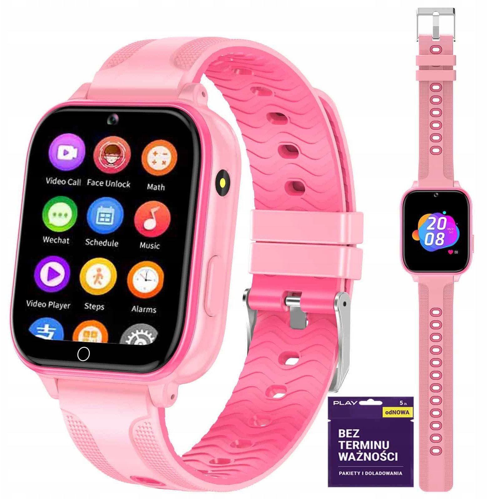 SMARTWATCH ZEGAREK DLA DZIECI 4G WIFI GPS KAMERA