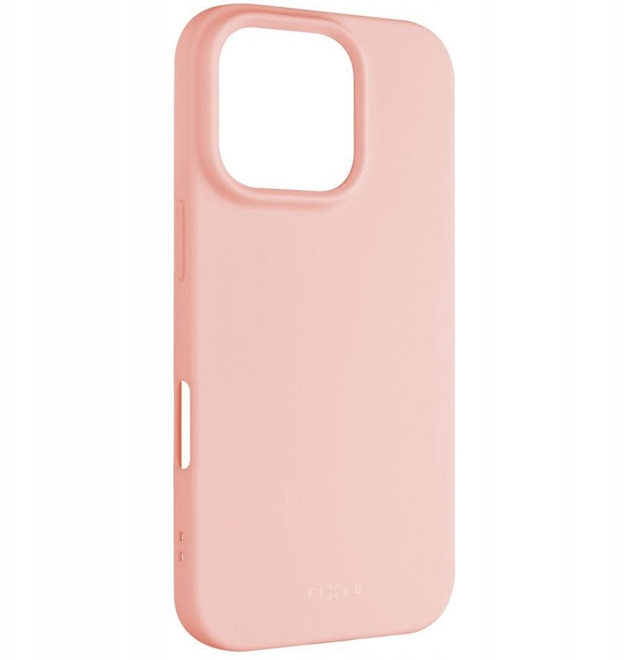 Fixed Story | Back cover | Apple | iPhone 16 Pro | Rubberized | Pink