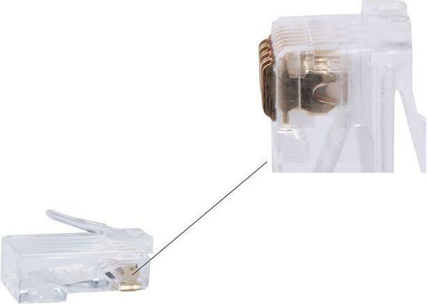 Gembird wtyk RJ45, kat. 6, 30U'' (100szt.) 8P8C (LC-8P8C-002)