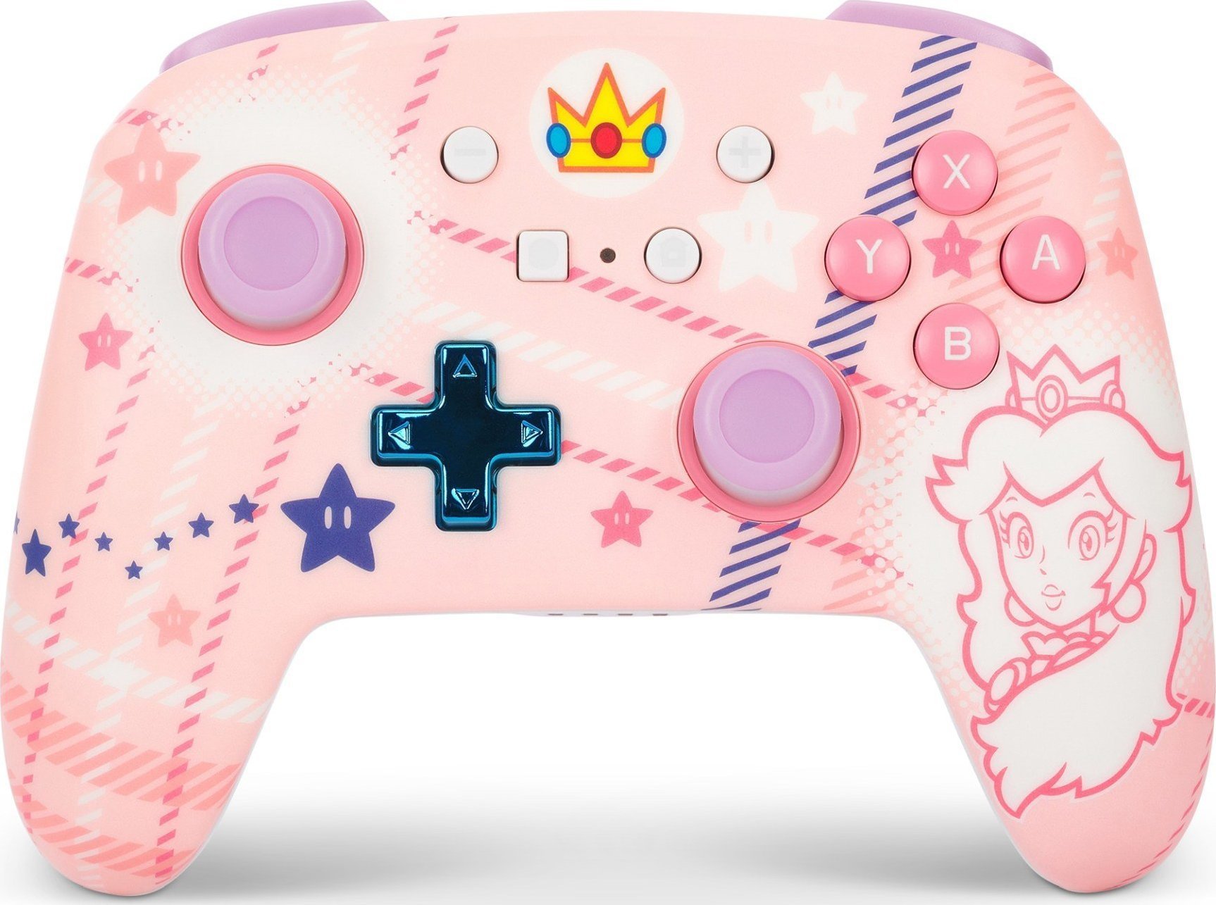 Pad PowerA PowerA SWITCH Pad bezprzewodowy Enhanced Princess Peach Plaid