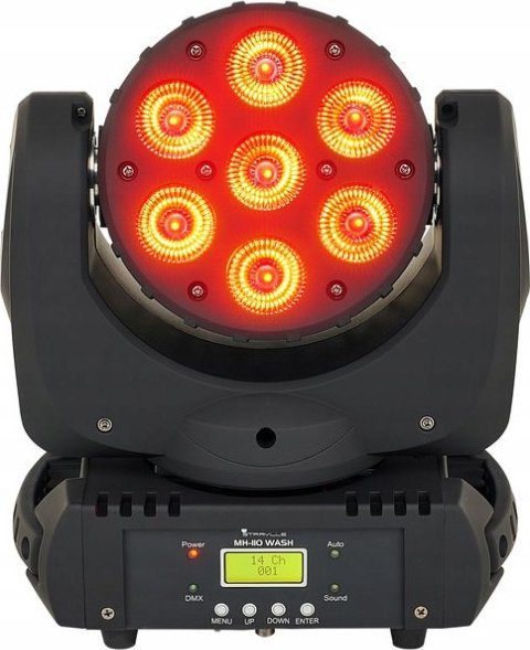 Stairville MH-110 Wash Kompaktowa Ruchoma Głowica LED 10W Kolory RGBW Nowa