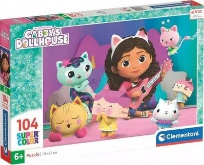 Clementoni Puzzle SuperColor Gabby's Dollhouse 104 elementy (25033)