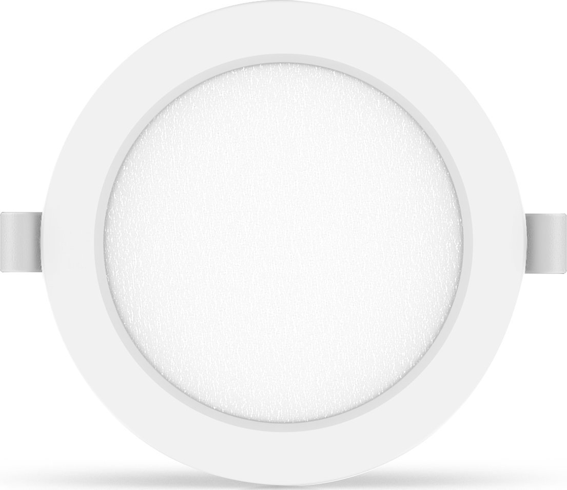 Lampa sufitowa Aigostar Panel podtynkowy okrągły LED E6 12W Światło naturalne Downlight podtynkowy okrągły LED E6 12W Światło naturalne