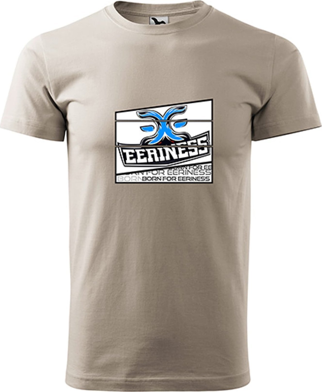 EERINESS Tričko EERINESS, pánské, béžové, vel. M