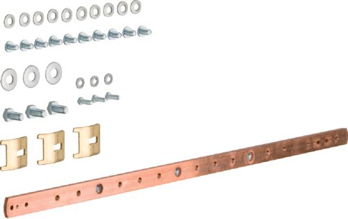 Hager Szyna uziemiająca univers 20 x 5mm 2-polowa (UZ020)