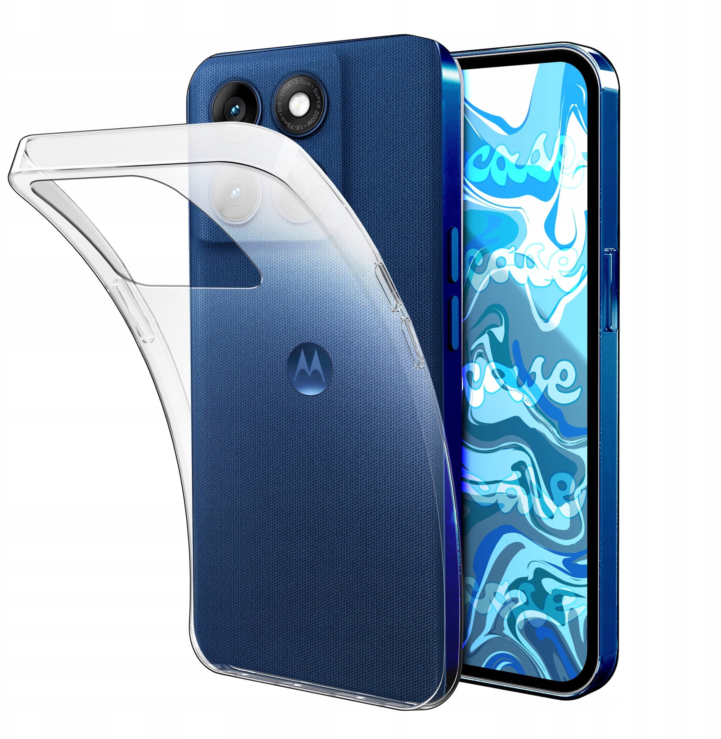 Etui Do Motorola Edge 60 / 60 Pro / 60 Fusion (Przezroczyste, Silikonowe)