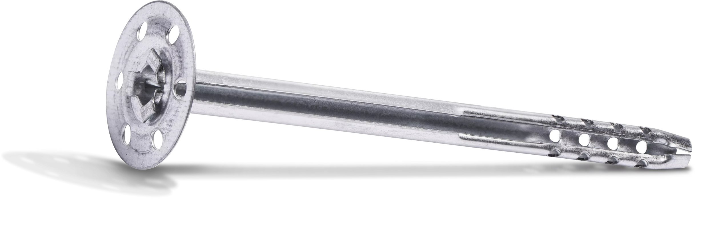 Metalowy łącznik do mocowania termoizolacji 8x200mm