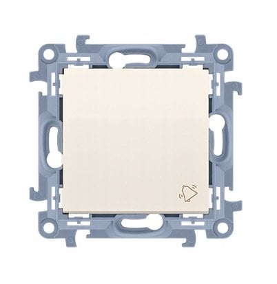 Simon 10 Przycisk /dzwonek/, szybkozłącza, kremowy CD1C.01/41