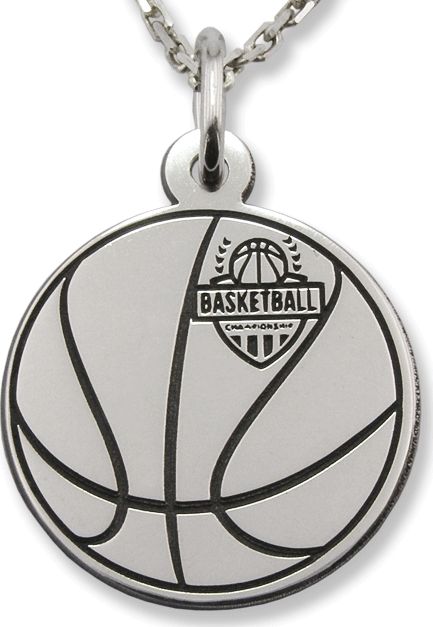 WĘC - Twój Jubiler Wisiorek srebrny Piłka do Koszykówki-1