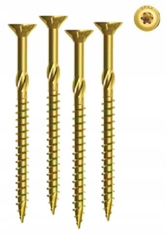 Koelner/Rawlplug Wkręt konstrukcyjny do drewna 6x160 łeb stożkowy napęd typu TX - 0.05ts