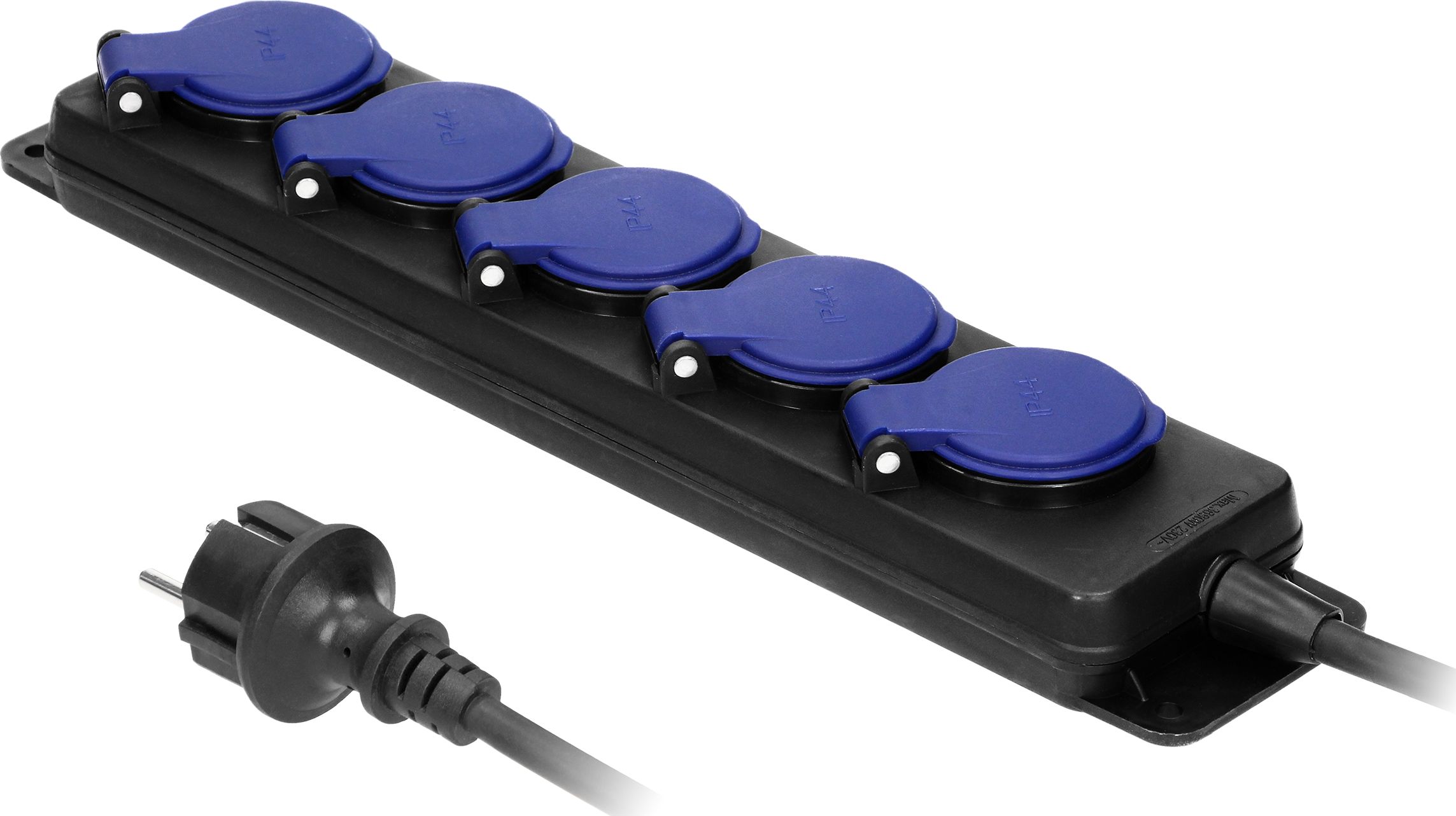 Listwa zasilająca Orno OR-AE-13193 5 gniazd 3 m czarna (OR-AE-13193/3M)