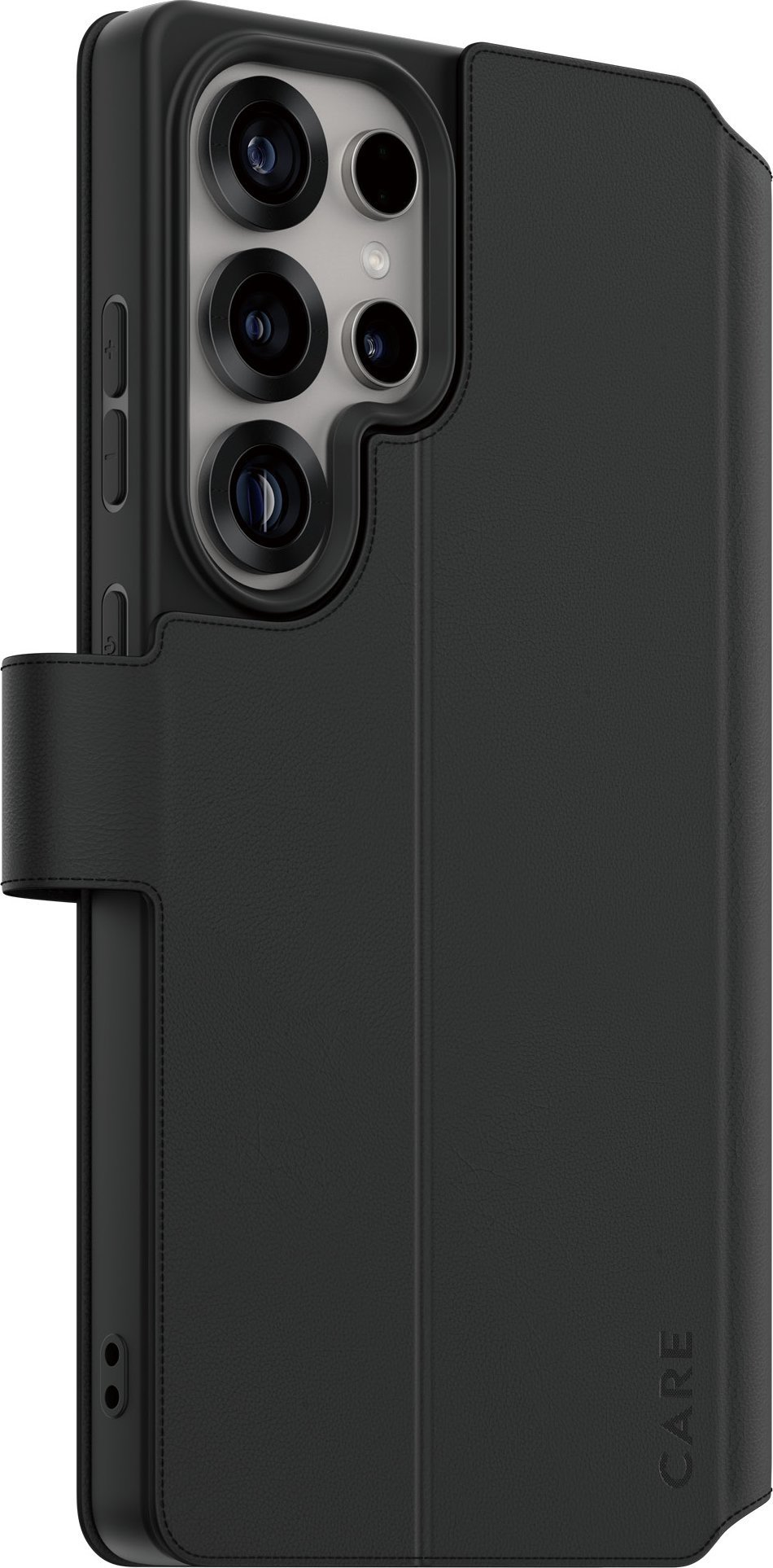 Etui CARE by PanzerGlass Feature Wallet Kickstand do Samsung Galaxy S25 Ultra czarny