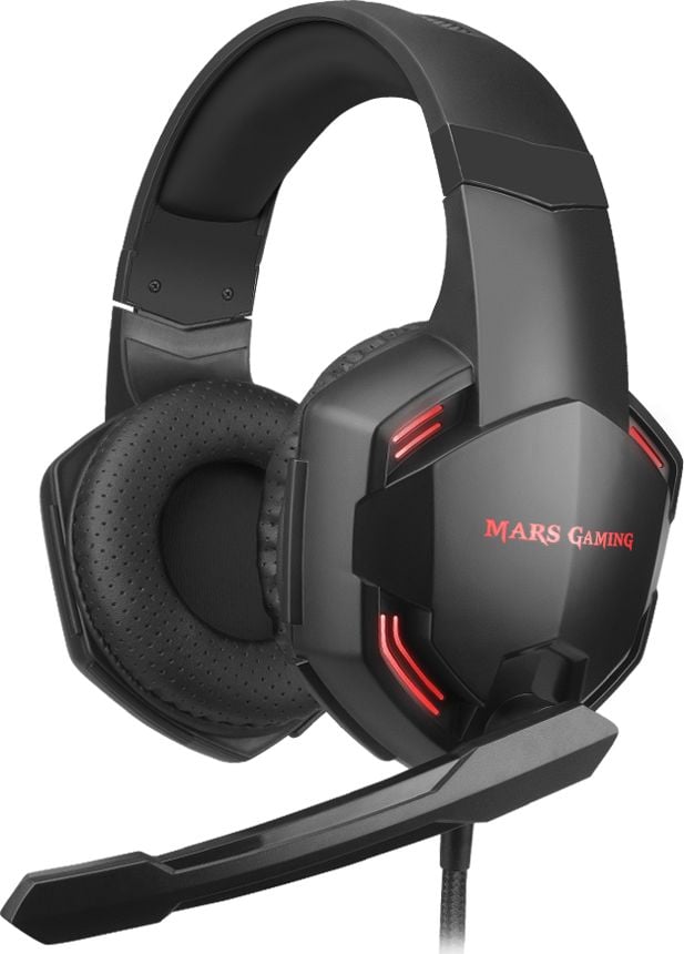 Słuchawki Mars Gaming MHX Pro 7.1 Czarne