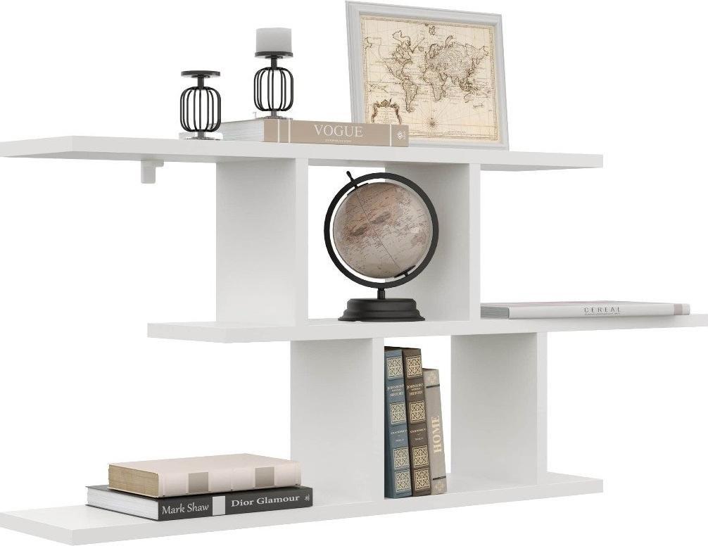 KROKUS Półka ALESIA 8 biała