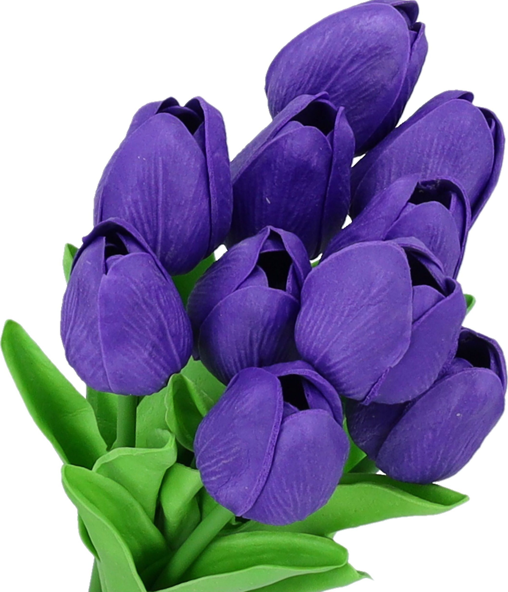 TULIPANY silikonowe kwiaty sztuczne NA STROIK do wazonu WIELKANOC tulipan