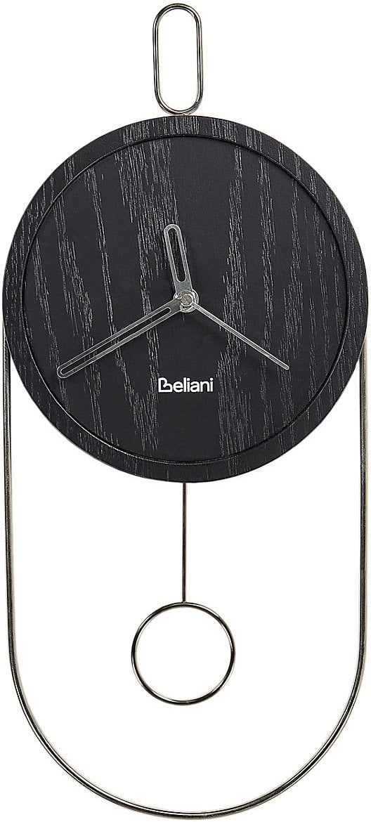 Beliani Zegar ścienny SIERRE 20 cm Czarny