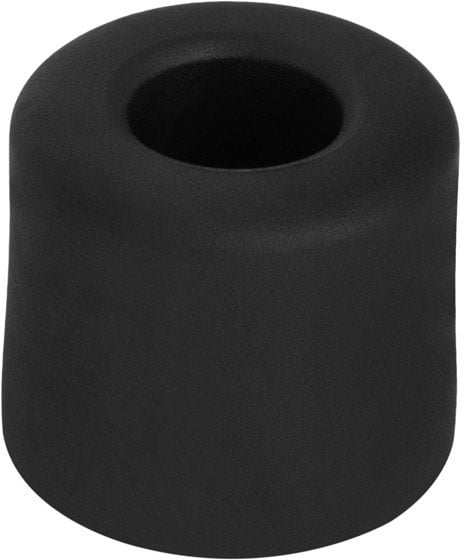 DOOR STOP 24N 30X28MM BLACK 1PCS