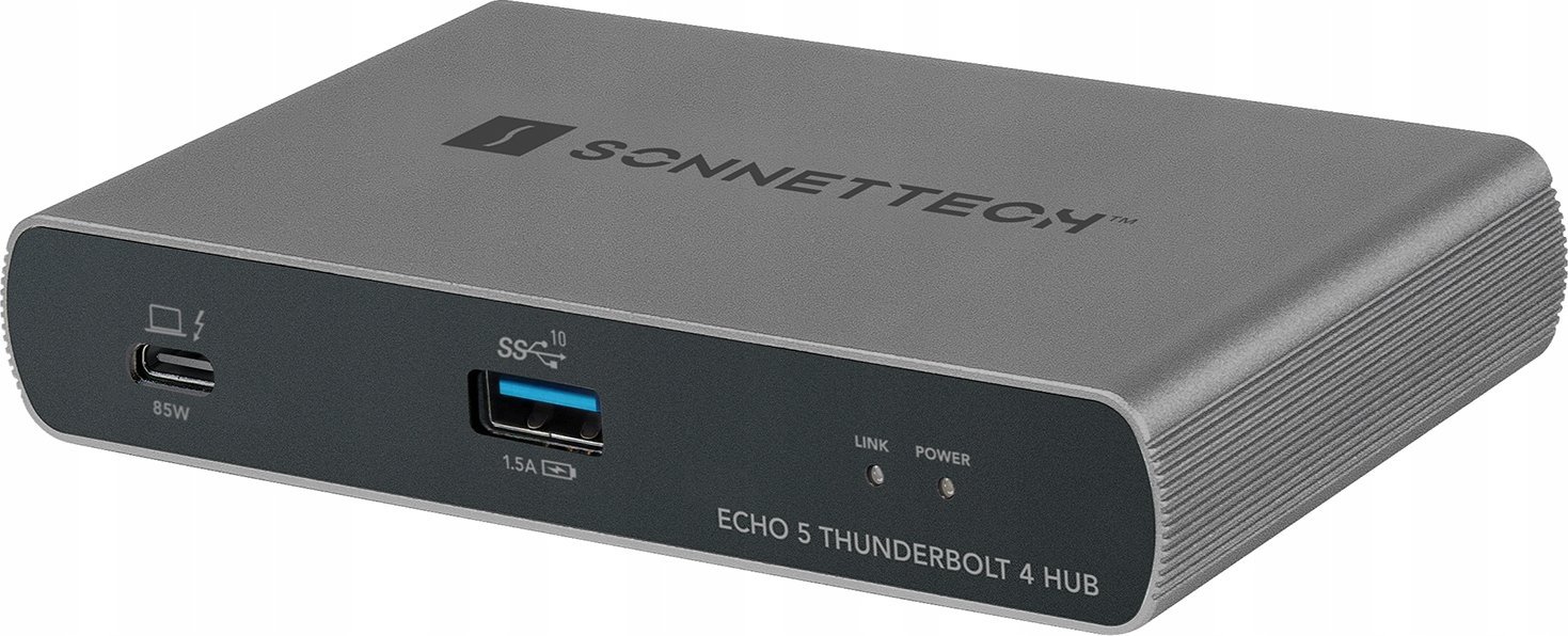Sonnet Sonnet Echo 5 Thunderbolt 4 Hub, docking station (silver/black)