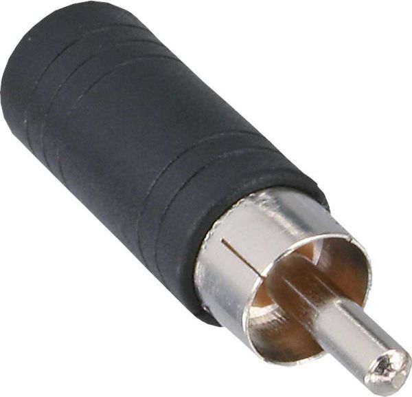 Adapter AV InLine Jack 3.5mm - RCA (Cinch) czarny (99325)