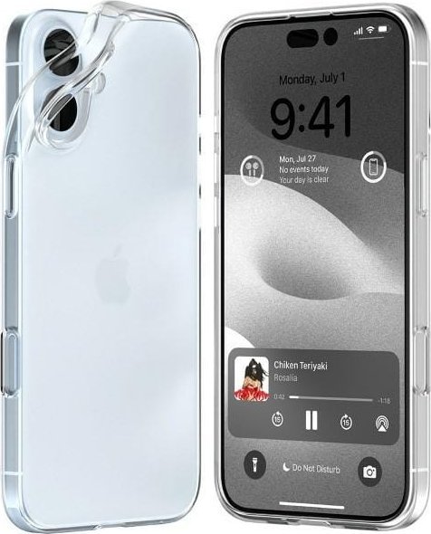 Vega MERCURY JELLY CLEAR DO IPHONE 16 PLUS TRANSPARENT>