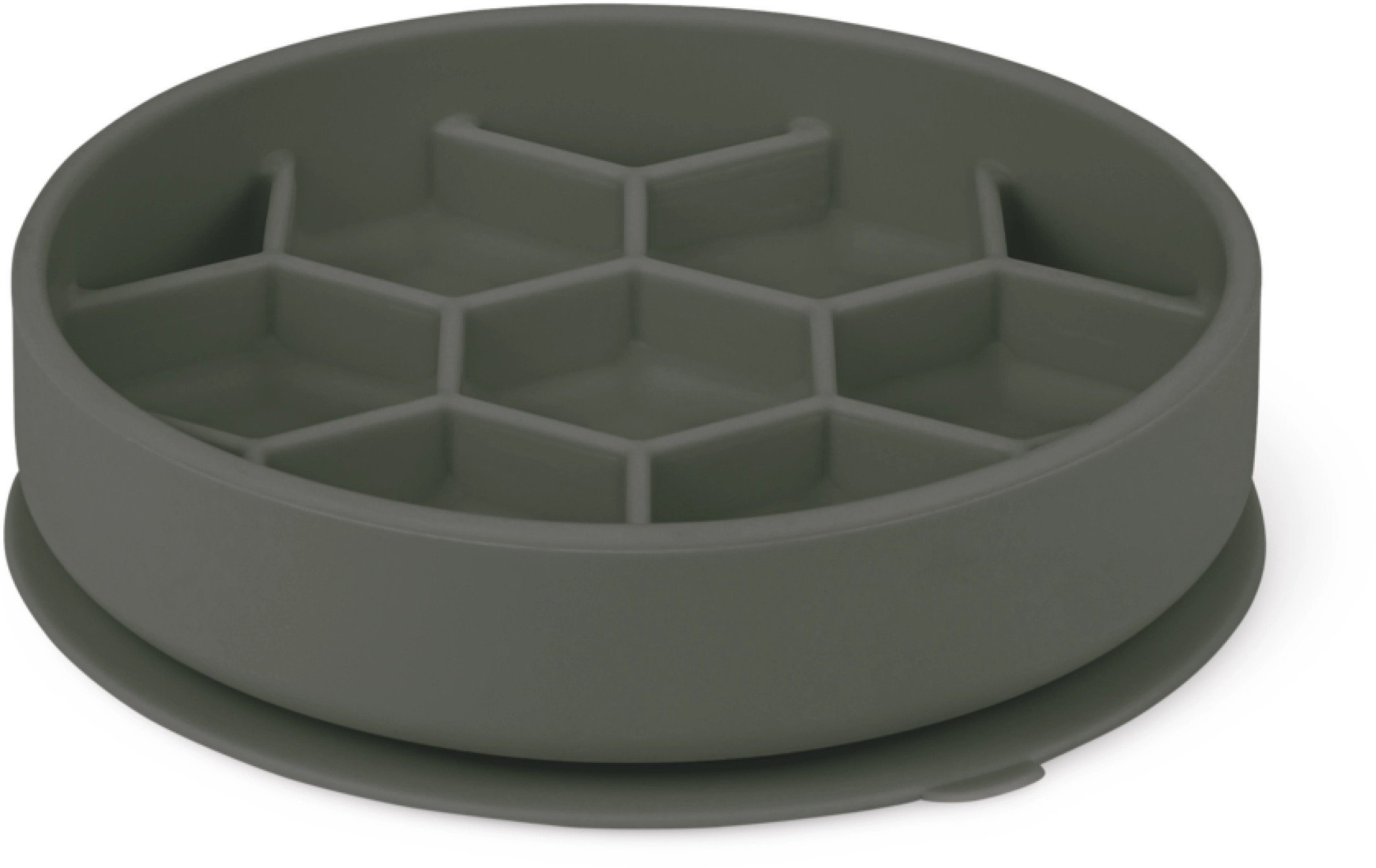 ZOLUX Miska silikonowa dla psa spowalniająca jedzenie M szara 16x16 cm