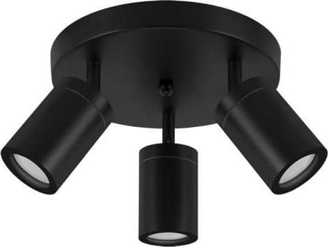 Lampa sufitowa IDEUS Metalowy spot regulowany Tenor 04075 łazienkowa lampa czarna