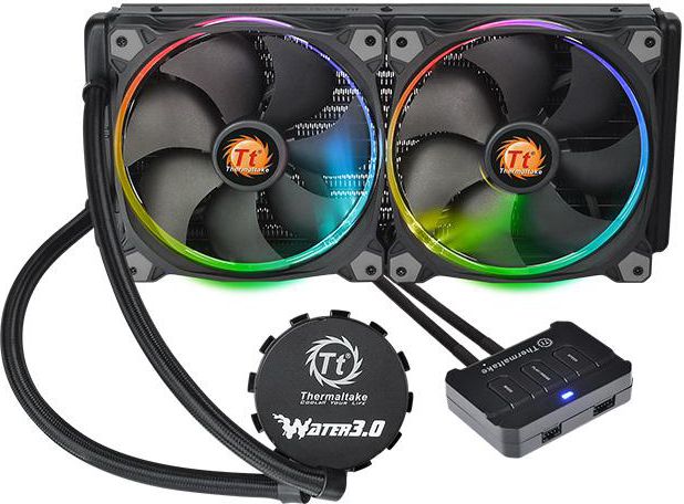 Chłodzenie wodne Thermaltake Water 3.0 Riing RGB 280 (CL-W138-PL14SW-A)