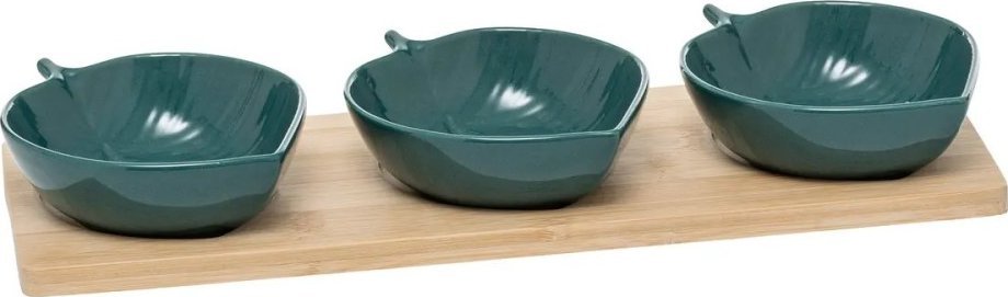 Zestaw do przekąsek z tacą Yucatan 32 cm