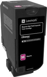 Toner Lexmark 74C2HME Magenta Oryginał (74C2HME)