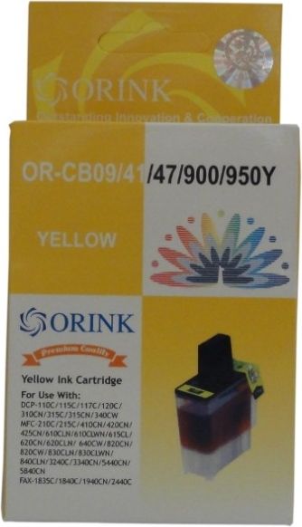 Tusz Orink Brother Lc 900 Y Zamiennik Lc900y