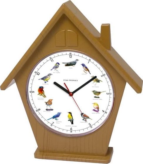 Atrix Zegar z głosami ptaków Atrix ATE4030A SW uniwersalny