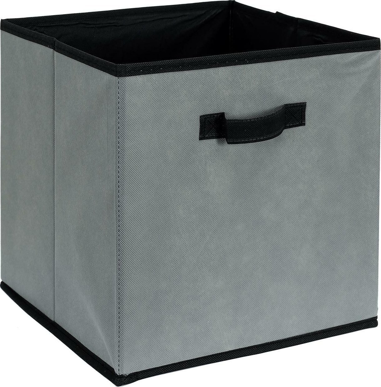 Intesi Pudełko do regału Stori szare/ czarne