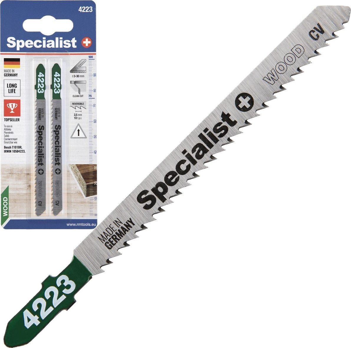 Wyrzynarka Specialist+ SPECIALIST+ saw 4223 (T101BR), 2 pcs.