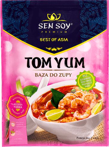 SEN SOY Baza do zupy Tom Yum, łagodna 80g - Sen Soy uniwersalny