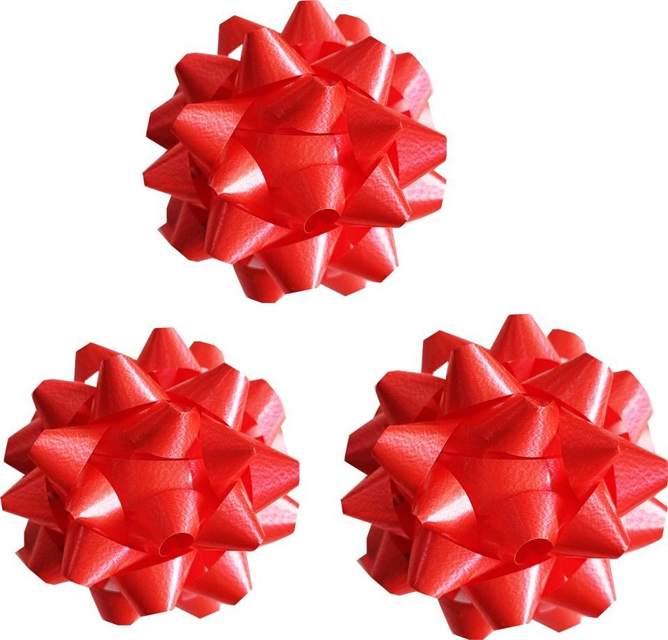 Fastima Rozetka wstążka kokardka do prezentów 3szt. 7cm K32