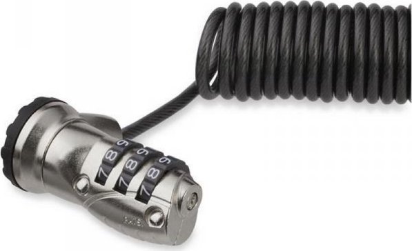 Linka zabezpieczająca StarTech Kabel Bezpieczeństwa Startech LTLOCK3DCOIL 1,83 m