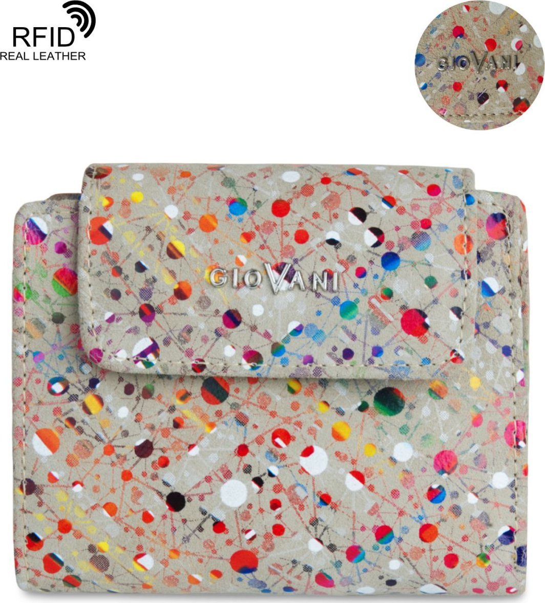 Giovani Skórzany portfel damski silvia - giovani (rfid)