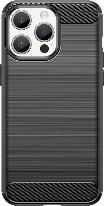 Braders Etui Carbon Case do iPhone 15 Pro Max elastyczny czarny