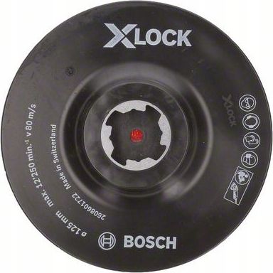 Bosch dysk X-LOCK do finry z rzepem 125mm (2608601722)