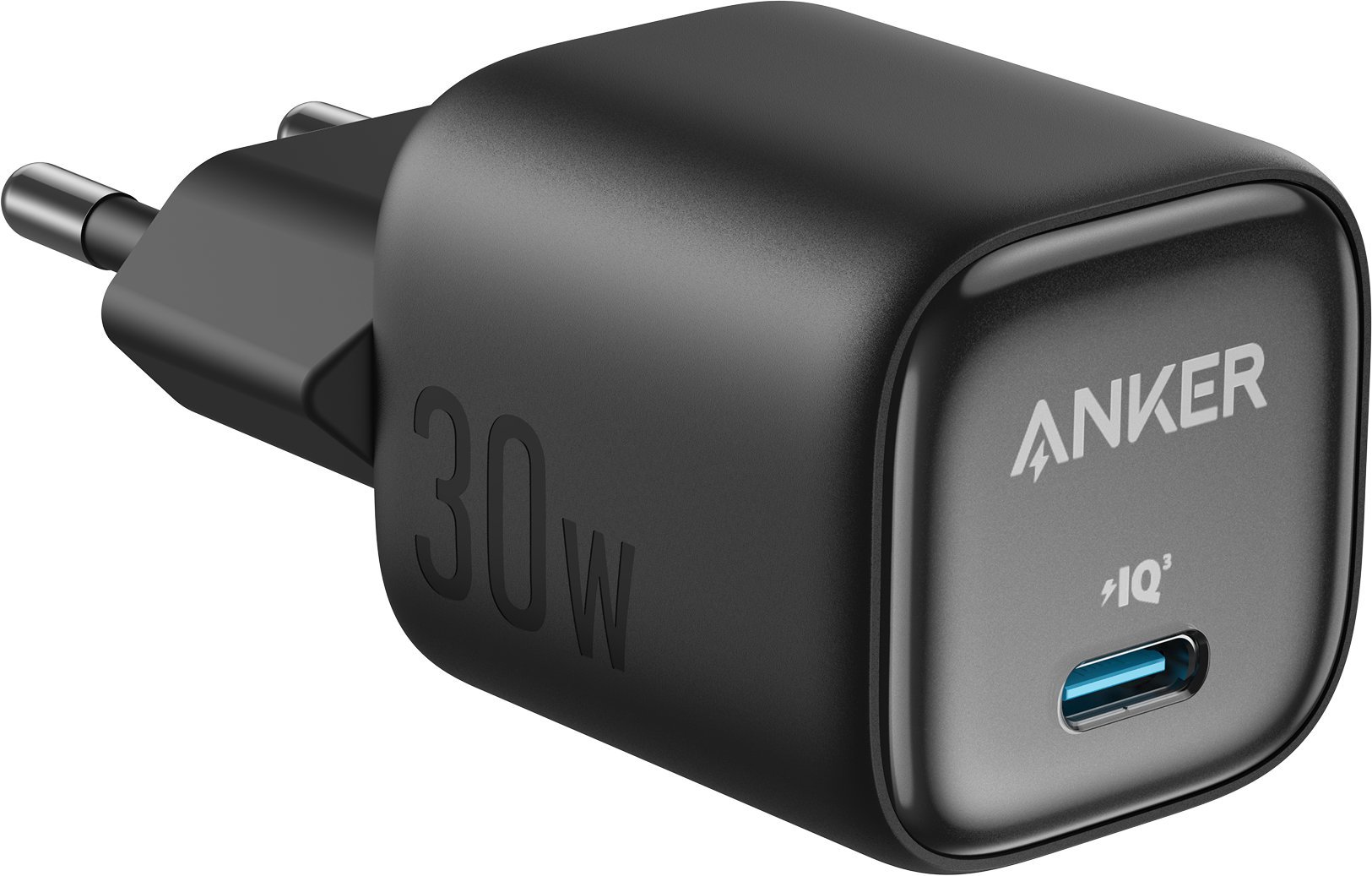 ANKER Charger 30W kompaktes GaN Schnellladeger�t 1x USB-C schwarz