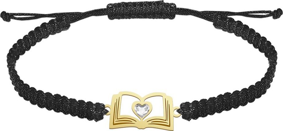 Radziszewska Jewellery Bransoletka Książka Srebro Pozłacane