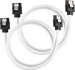 Corsair SATA - SATA, 0.6m, Biały (ZUAD-1049)