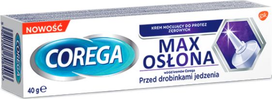 Corega Osłona krem mocujący do protez zębowych 40g (5901208708406)